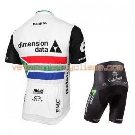 Tenue Cycliste et Cuissard Enfant 2017 Dimension Data Championnats de Afrique du Sud