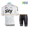 Tenue Cycliste et Cuissard Enfant 2017 Team Sky N003