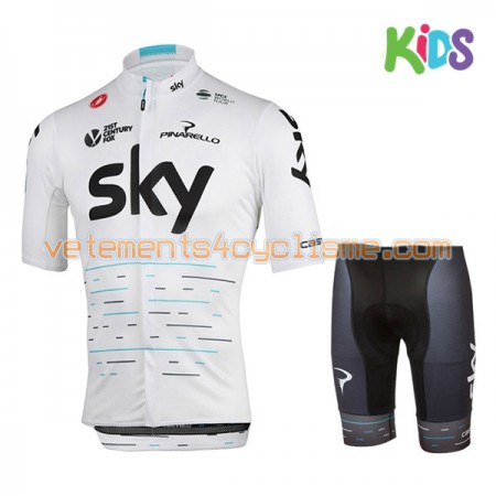 Tenue Cycliste et Cuissard Enfant 2017 Team Sky N003