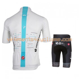 Tenue Cycliste et Cuissard Enfant 2017 Team Sky N003