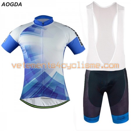 Tenue Cycliste et Cuissard à Bretelles 2017 Aogda N023