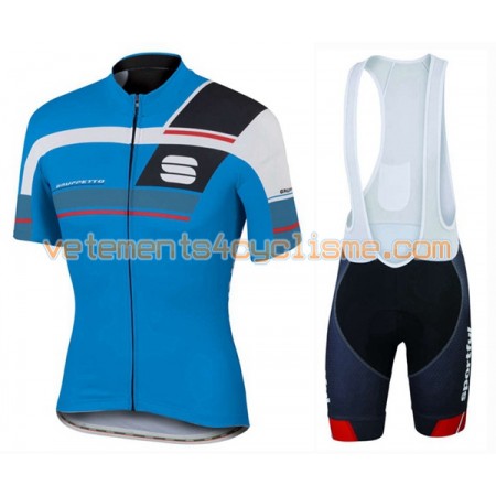 Tenue Cycliste et Cuissard à Bretelles 2016 Sportful N002