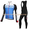 Tenue Cycliste Manches Longues et Collant à Bretelles 2016 Nalini N001