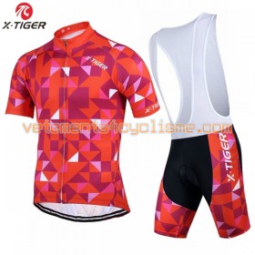 Tenue Cycliste et Cuissard à Bretelles 2017 X-Tiger N006