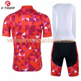 Tenue Cycliste et Cuissard à Bretelles 2017 X-Tiger N006