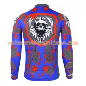 Maillot vélo 2017 Siilenyond Manches Longues N009