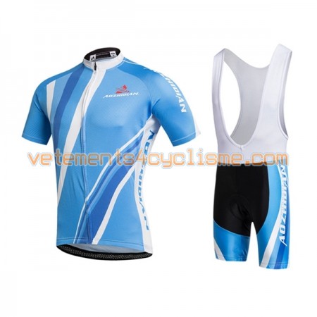 Tenue Cycliste et Cuissard à Bretelles 2017 Aozhidian N012