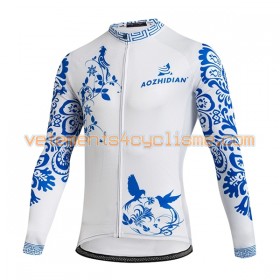 Maillot vélo Femme 2017 Aozhidian Manches Longues N007