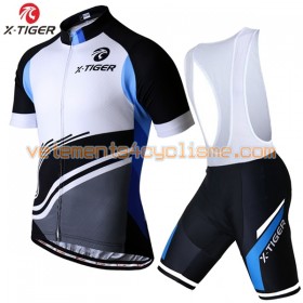 Tenue Cycliste et Cuissard à Bretelles 2017 X-Tiger N012