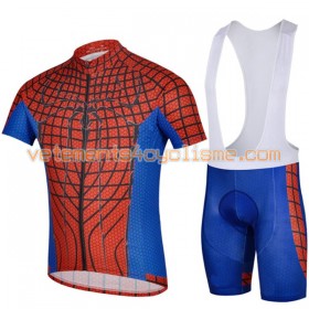 Tenue Cycliste et Cuissard à Bretelles 2017 Super Hero Brand N011