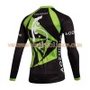 Tenue Cycliste Manches Longues et Collant à Bretelles 2017 Aozhidian N012