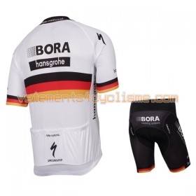 Tenue Cycliste et Cuissard Enfant 2017 Bora-Hansgrohe Championnats de Allemagne