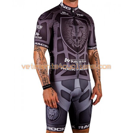 Tenue Cycliste et Cuissard à Bretelles 2016 Rock Racing N002