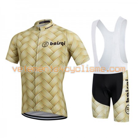 Tenue Cycliste et Cuissard à Bretelles 2016 Baishiqi Brand N012