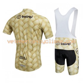 Tenue Cycliste et Cuissard à Bretelles 2016 Baishiqi Brand N012