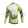 Tenue Cycliste Manches Longues et Collant Long 2017 Aozhidian N029