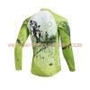Tenue Cycliste Manches Longues et Collant Long 2017 Aozhidian N029