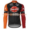 Tenue Cycliste Manches Longues et Collant à Bretelles 2017 Pauwels Sauzen-Vastgoedservice N001