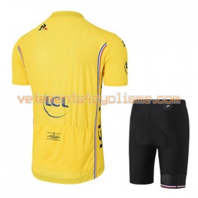 Tenue Cycliste Jaune et Cuissard Enfant 2017 Tour de France