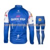 Tenue Cycliste Manches Longues et Collant Long Enfant 2017 Quick-Step Floors N001