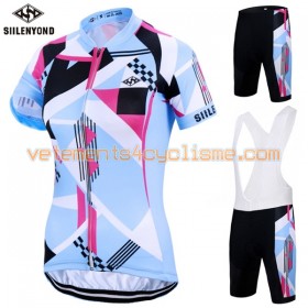 Tenue Cycliste et Cuissard à Bretelles Femme 2017 Siilenyond N004