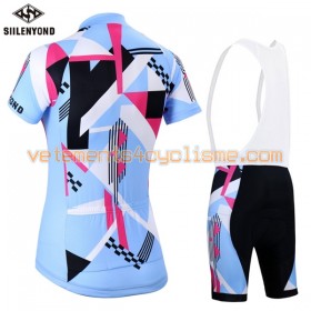 Tenue Cycliste et Cuissard à Bretelles Femme 2017 Siilenyond N004