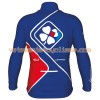 Maillot vélo 2017 FDJ Hiver Thermal Fleece N002