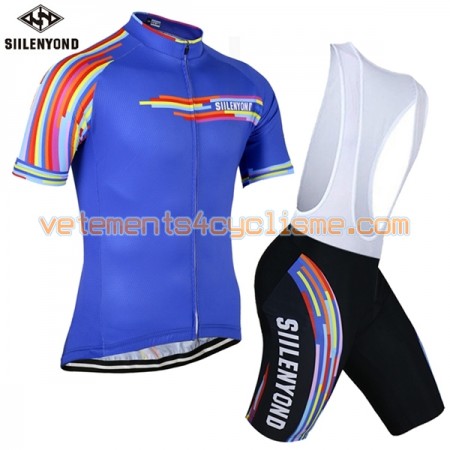 Tenue Cycliste et Cuissard à Bretelles 2017 Siilenyond N028