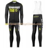Tenue Cycliste Manches Longues et Collant à Bretelles 2016 Scott N007