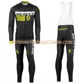 Tenue Cycliste Manches Longues et Collant à Bretelles 2016 Scott N007