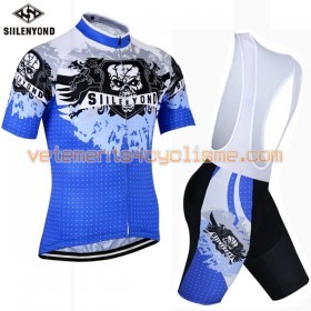 Tenue Cycliste et Cuissard à Bretelles 2017 Siilenyond N007