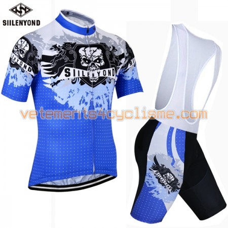 Tenue Cycliste et Cuissard à Bretelles 2017 Siilenyond N007