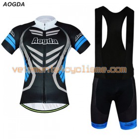 Tenue Cycliste et Cuissard à Bretelles 2017 Aogda N017