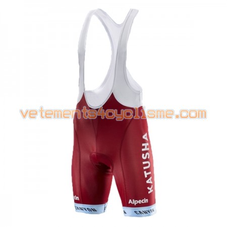 Cuissard Court à Bretelles 2017 Team Katusha-Alpecin N001