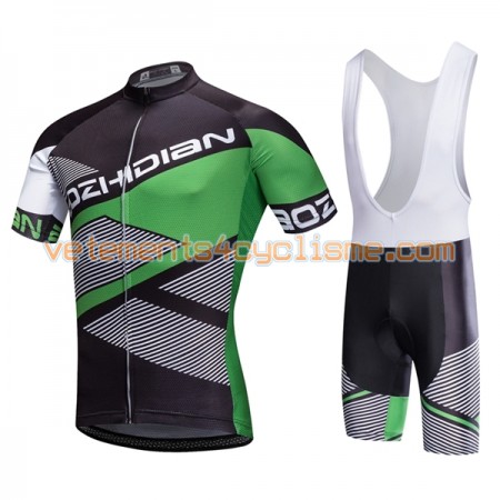 Tenue Cycliste et Cuissard à Bretelles 2017 Aozhidian N002