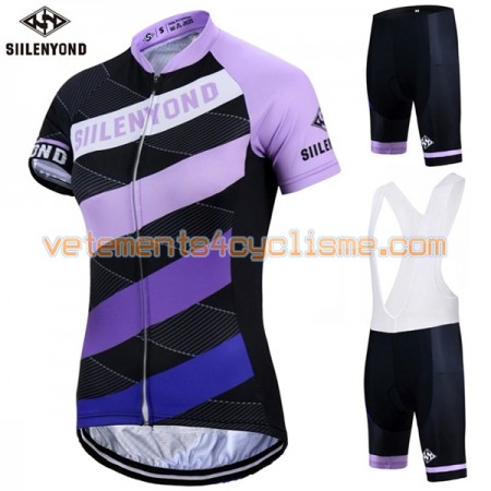 Tenue Cycliste et Cuissard à Bretelles Femme 2017 Siilenyond N002