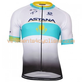 Tenue Cycliste et Cuissard à Bretelles 2017 Astana Pro Team N002