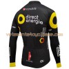 Maillot vélo 2016 Direct Energie Manches Longues N001