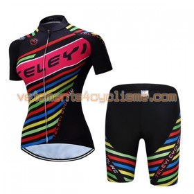 Tenue Cycliste et Cuissard Femme 2017 Teleyi N008