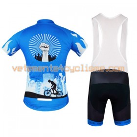 Tenue Cycliste et Cuissard à Bretelles 2017 Aogda N001