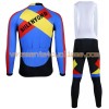 Tenue Cycliste Manches Longues et Collant à Bretelles 2017 Siilenyond N030