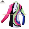 Maillot vélo Femme 2017 Siilenyond Manches Longues N001