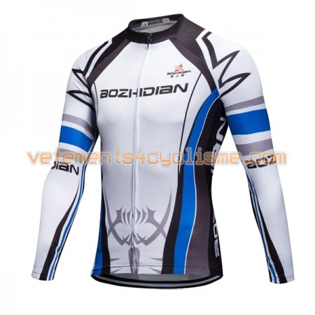 Maillot vélo 2017 Aozhidian Manches Longues N038
