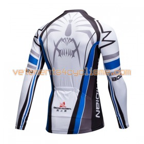 Maillot vélo 2017 Aozhidian Manches Longues N038