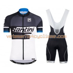 Tenue Cycliste et Cuissard à Bretelles 2016 Santini N020