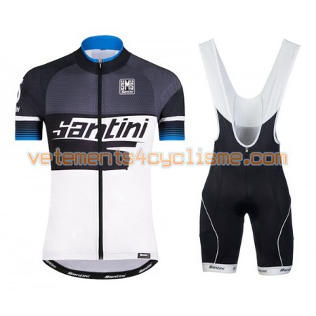 Tenue Cycliste et Cuissard à Bretelles 2016 Santini N020