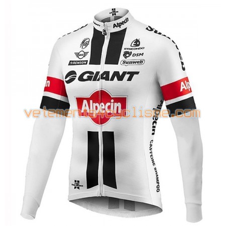 Maillot vélo 2016 Giant-Alpecin Manches Longues N002