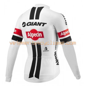 Maillot vélo 2016 Giant-Alpecin Manches Longues N002