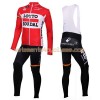 Tenue Cycliste Manches Longues et Collant à Bretelles 2016 Lotto Soudal N001