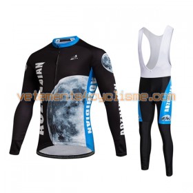 Tenue Cycliste Manches Longues et Collant à Bretelles 2017 Aozhidian N020